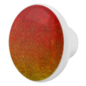 Fallflame-Glitzer-Gradient Keramikknauf (Rechts)