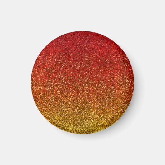Fallflame-Glitzer-Gradient Magnet (Vorne)