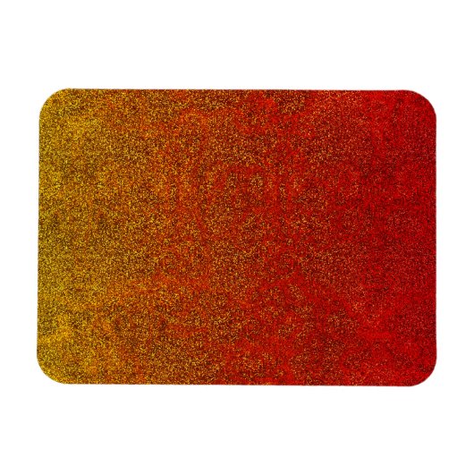 Fallflame-Glitzer-Gradient Magnet (Horizontal)