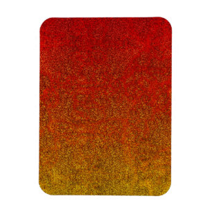 Fallflame-Glitzer-Gradient Magnet