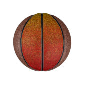 Fallflame-Glitzer-Gradient Mini Basketball (Vertikal)