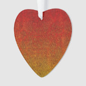 Fallflame-Glitzer-Gradient Ornament (Vorderseite)