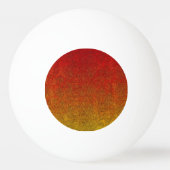 Fallflame-Glitzer-Gradient Tischtennisball (Rückseite)
