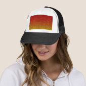 Fallflame-Glitzer-Gradient Truckerkappe (Beispiel)