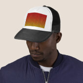 Fallflame-Glitzer-Gradient Truckerkappe (Beispiel)