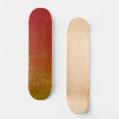 Fallflamme Glitzer-Gradient Skateboard (Vorderseite)