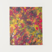 Fallfolien Bäume Natur KLEIN Wandteppich (Vorderseite)