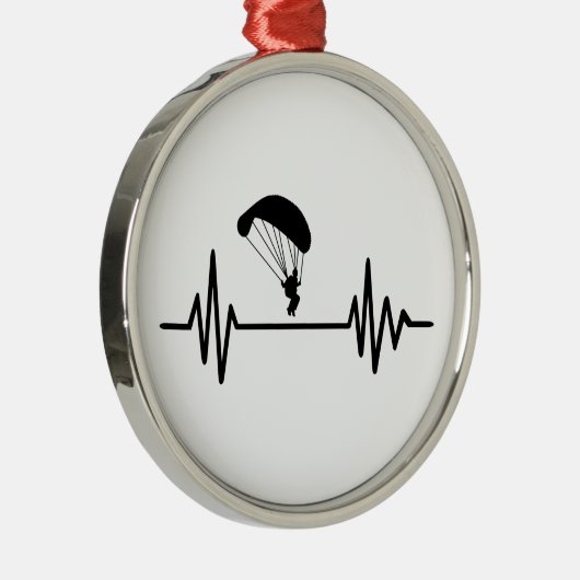 Fallfrequenz Ornament Aus Metall (Rechts)