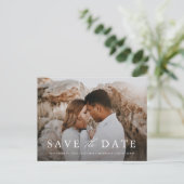 FALLGEMEINE Save the Date Postkarte (Stehend Vorderseite)