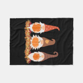 Fallgnoten und Herbstresultate lassen Niedliche Gr Fleecedecke (Vorderseite (Horizontal))