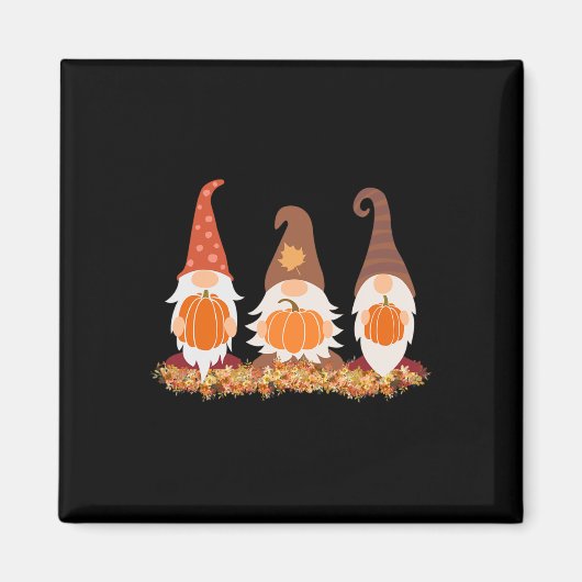 Fallgnoten und Herbstresultate lassen Niedliche Gr Magnet (Vorne)