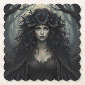 FallHexe Untersetzer (Vorderseite)