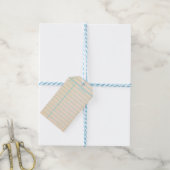 Fälligkeitskarte für das Bibliotheksbuch Geschenkanhänger (Mit Garn)