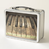 Falling A Melody Links verzichtet Metall Lunch Box (Rückseite)