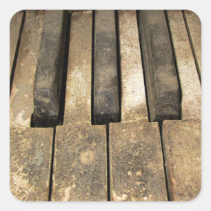 Falling A Melody Verlassen Abadoned Quadratischer Aufkleber