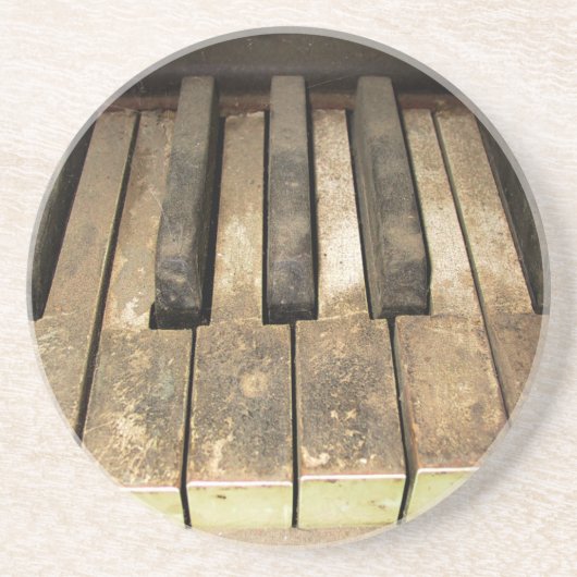 Falling A Melody Verlassen Abadoned Sandstein Untersetzer (Vorne)
