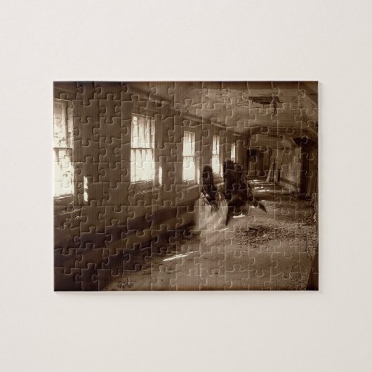 Falling Asylum Angel Puzzle (Horizontal)