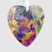 Falling Aura Crystal Ornament (Vorderseite)