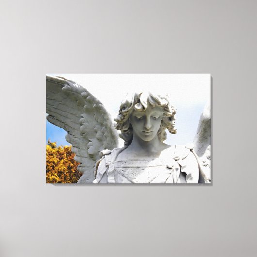 Falling Autumn Angel Leinwanddruck (Vorderseite)