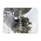 Falling Autumn Angel Magnet (Horizontal)