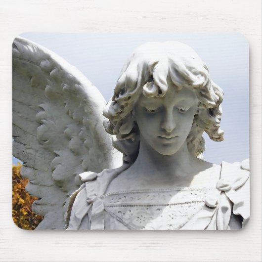 Falling Autumn Angel Mousepad (Vorne)