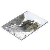 Falling Autumn Angel Notizblock (Linke Seite)