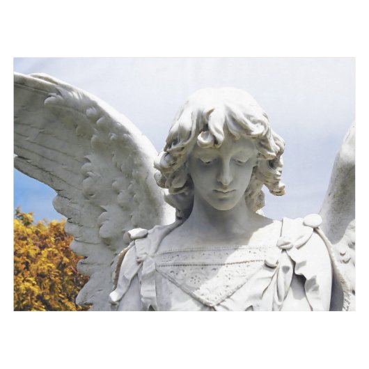 Falling Autumn Angel Tischdecke (Vorderseite (Horizontal))