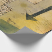 Falling Bird Paul Klee 1919 Geschenkpapier (Ecke)