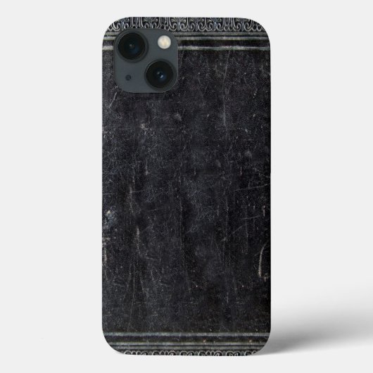 Falling Black Antique Book Case-Mate iPhone Hülle (Rückseite)