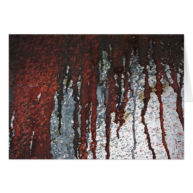 Falling Bloody Rust-Tropfen (Vorderseite (Horizontal))