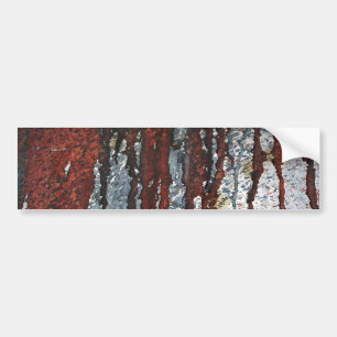 Falling Bloody Rust-Tropfen Autoaufkleber