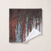 Falling Bloody Rust-Tropfen Badhandtuch Set (Waschlappen)