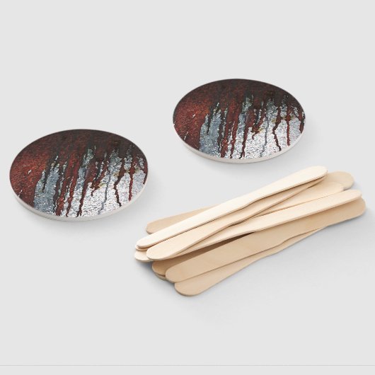 Falling Bloody Rust-Tropfen Fächer (Non-assembled)