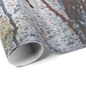 Falling Bloody Rust-Tropfen Geschenkpapier (Rolleneckpunkt)