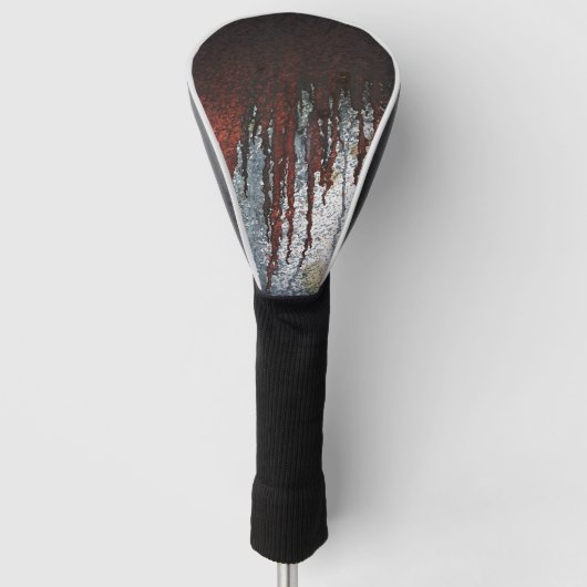 Falling Bloody Rust-Tropfen Golf Headcover (Vorderseite)