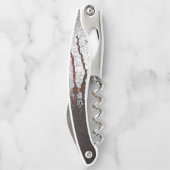 Falling Bloody Rust-Tropfen Kellnermesser (Rückseite)