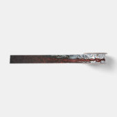 Falling Bloody Rust-Tropfen Satinband (Vorderseite)