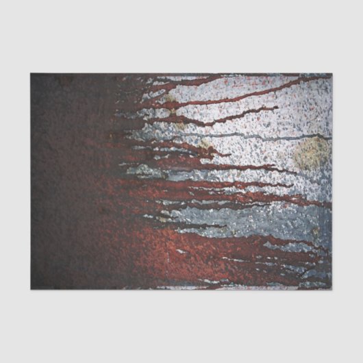 Falling Bloody Rust-Tropfen Seidenpapier (Vorderseite)