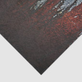 Falling Bloody Rust-Tropfen Seidenpapier (Ausschnitt)