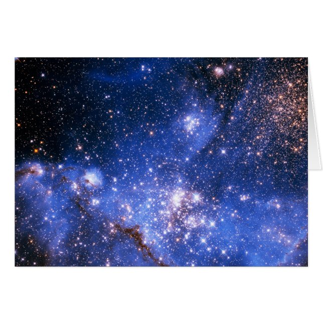 Falling Blue Embrionic Starfield (Vorderseite (Horizontal))