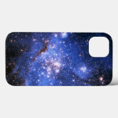 Falling Blue Embrionic Stars Case-Mate iPhone Hülle (Rückseite (Horizontal))