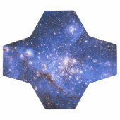 Falling Blue Embrionic Stars Fußball (Flach)