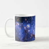 Falling Blue Embrionic Stars Kaffeetasse (Links)