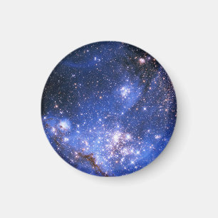 Falling Blue Embrionic Stars Magnet