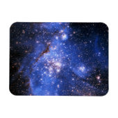 Falling Blue Embrionic Stars Magnet (Horizontal)