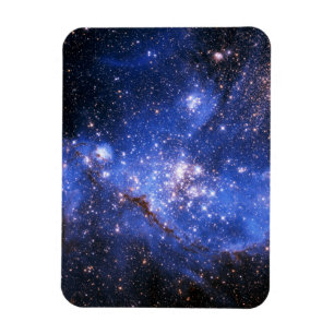 Falling Blue Embrionic Stars Magnet