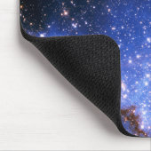 Falling Blue Embrionic Stars Mousepad (Ecke)