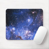 Falling Blue Embrionic Stars Mousepad (Mit Mouse)