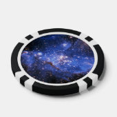 Falling Blue Embrionic Stars Pokerchips (Einzeln)