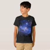 Falling Blue Embrionic Stars T-Shirt (Vorne ganz)